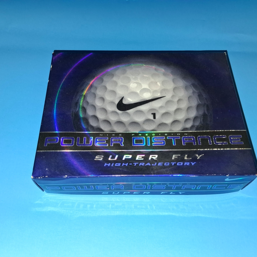 Nike Power Distance Super Fly Golf Balls - Purple/Black Box